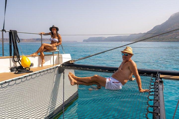 Balos & Gramvousa: Cruise med måltider, drikkevarer og transfer