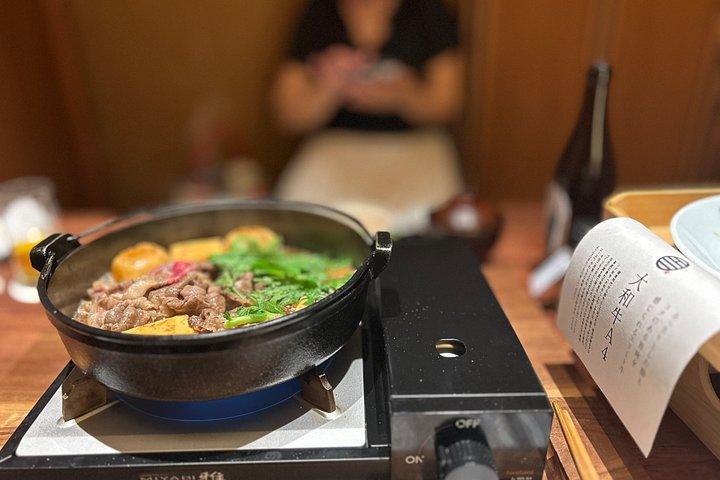 Nara Monogatari: Naramachi Walk and Premium Sukiyaki Dinner.