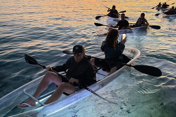Transparent Kayak Sunset til Dusk Glow oplevelse fra Pula