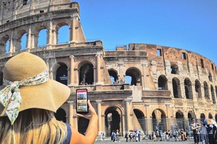 Rome: Colosseum Entry with Official AI App & Arena Option