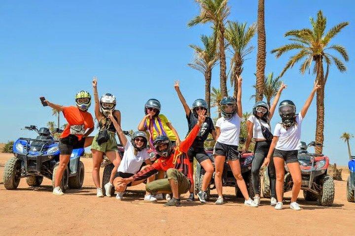 Marrakech : Palmeraie Quad Bike e Camel Ride Experience