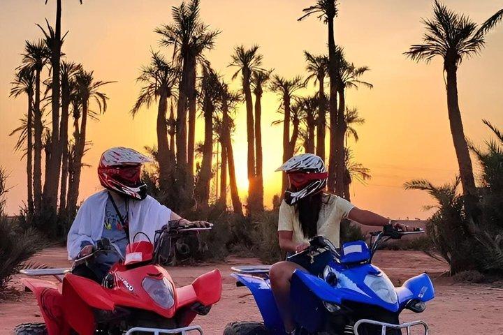 Marrakech : Palmeraie Quad Bike e Camel Ride Experience