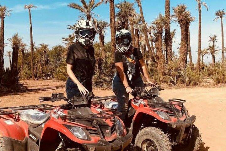 Marrakech : Palmeraie Quad Bike e Camel Ride Experience