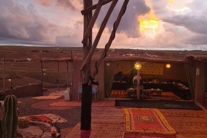 Marrakech Sunset Dinner Under the Stars in Agafay Desert
