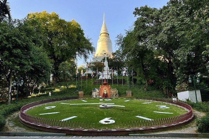 Tour privato di Phnom Penh di un'intera giornata