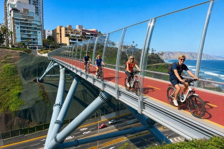 Lima Electric Bicycle Tours (Miraflores - Barranco 13 km)