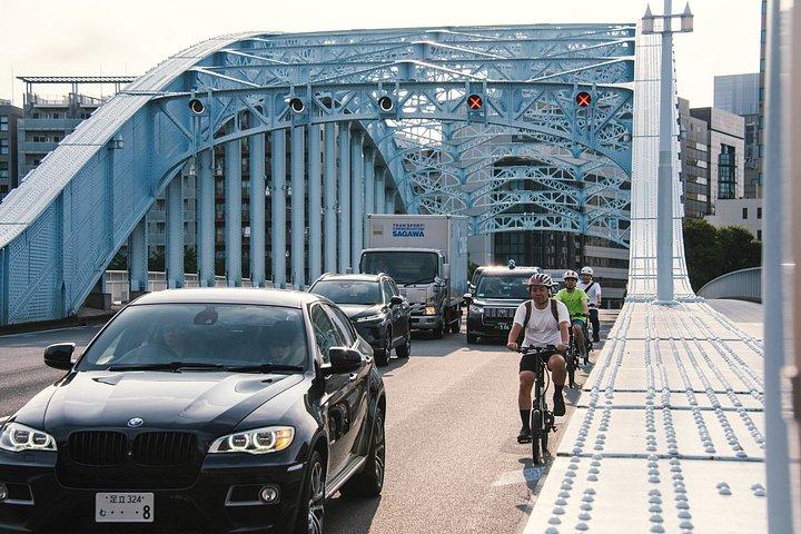 秋葉原からベイエリアまでプロガイドと行く東京Eバイクツアー