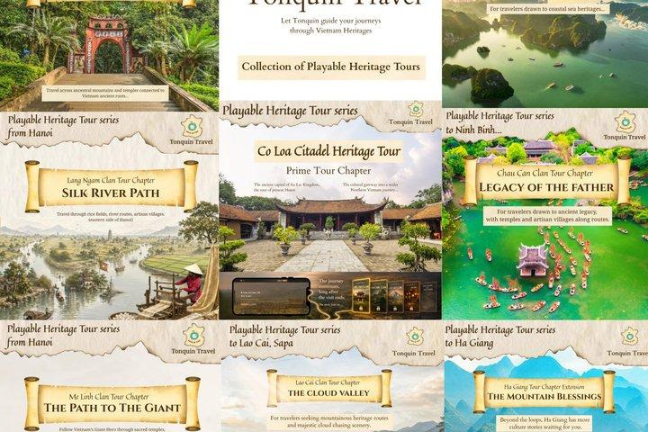From Hanoi: Co Loa map-based game tour by bike