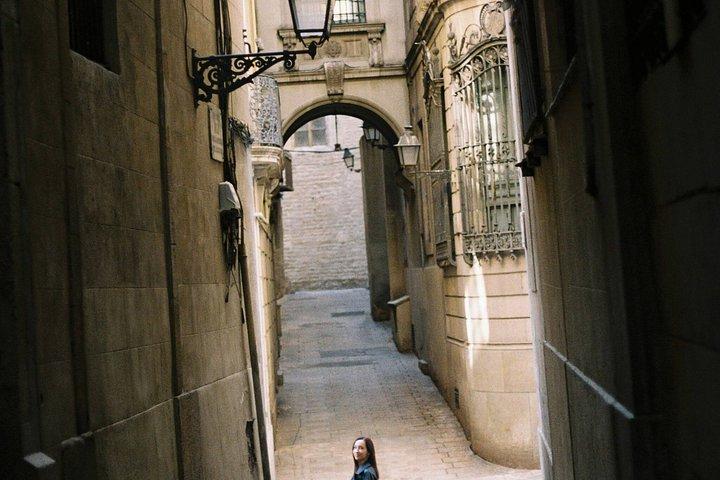 Photoshoot privé de Barcelone dans le quartier gothique