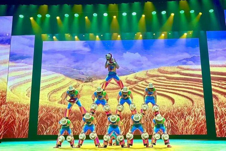 Beijing Red Theater Acrobatic Show with Private Transfer Service
