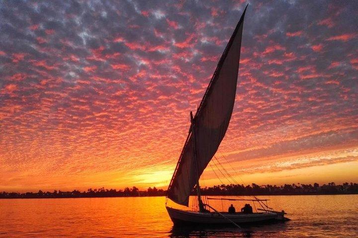 Private Nile River Felucca Ride in Luxor with Pickup