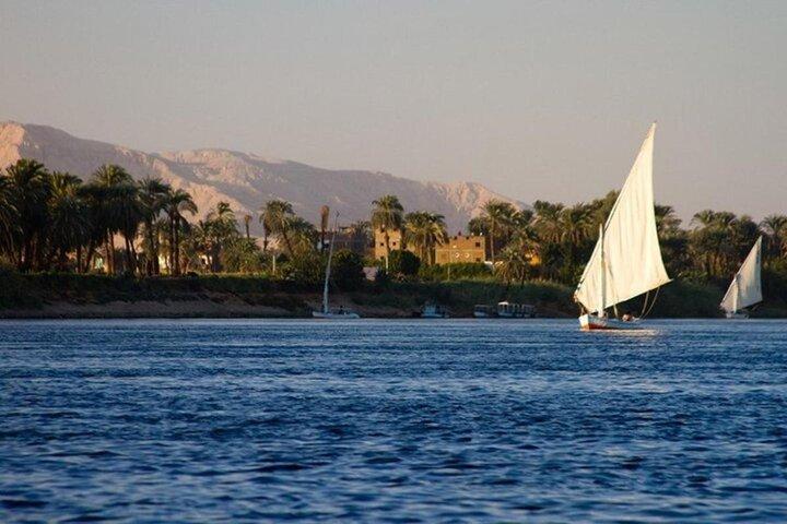 Private Nile River Felucca Ride in Luxor with Pickup