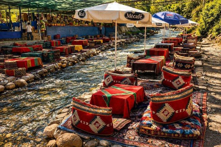 Marrakech: Ourika Waterfall, Atlas Mountain, Guide & River Lunch