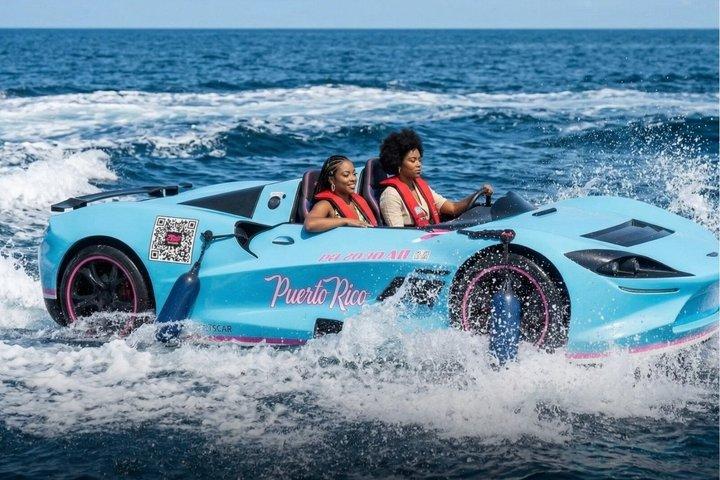 Alquiler de coches en San Juan PR Watersports Blue McLaren