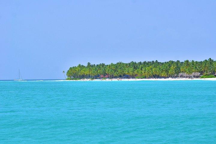 サオナ島カタマランでのランチとプンタカナからの送迎