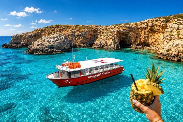 Gozo, Blue Lagoon, Comino & Cavernas do Mar