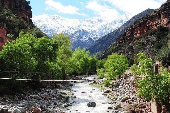 マラケシュからイミルとハイアトラス山脈へのプライベート日帰り旅行