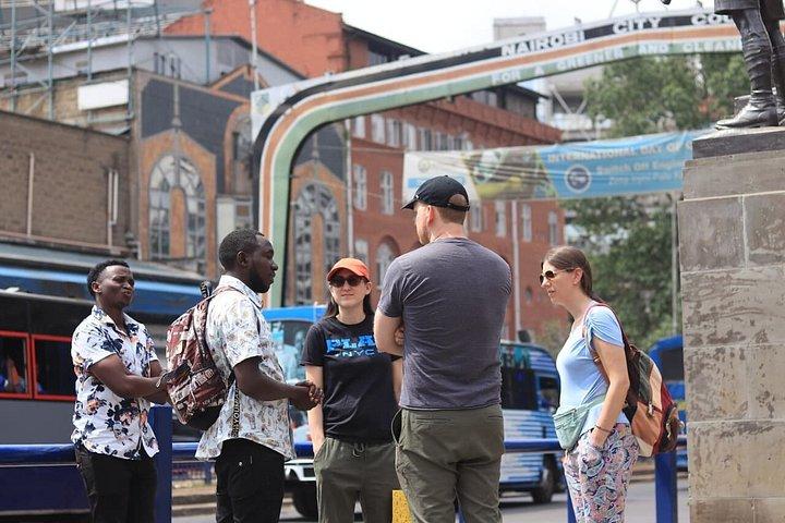 Nairobi city walking tour with a local Guide +pick up