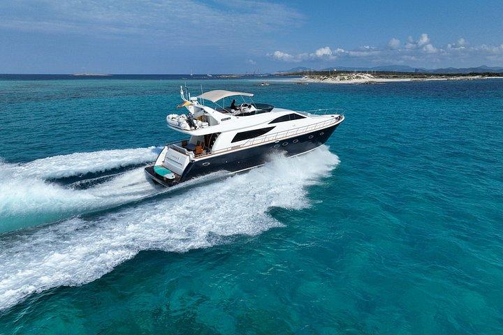 Private Charter on Uniesse 66 Yacht Discover Ibiza and Formentera