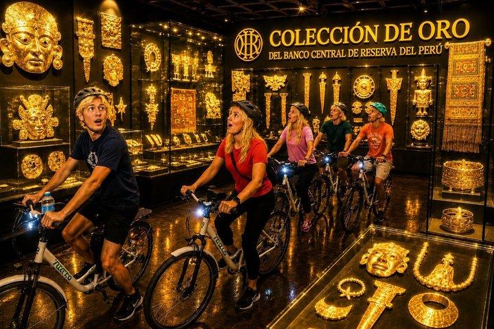 Lima Historic Centre from Miraflores by E bike 25km