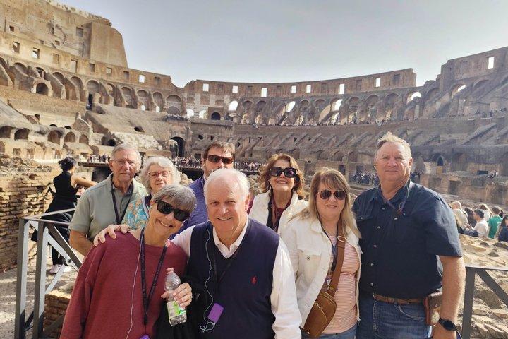 Tour per piccoli gruppi del Colosseo, Foro, Palatino - tutto incluso