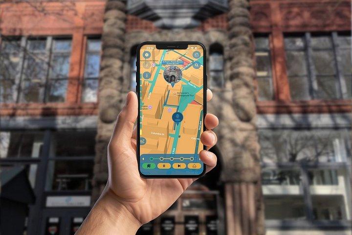 Seattle Gold Rush GPS App Tour a piedi Gioco mobile