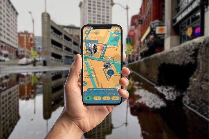 Seattle Gold Rush GPS App Tour a piedi Gioco mobile