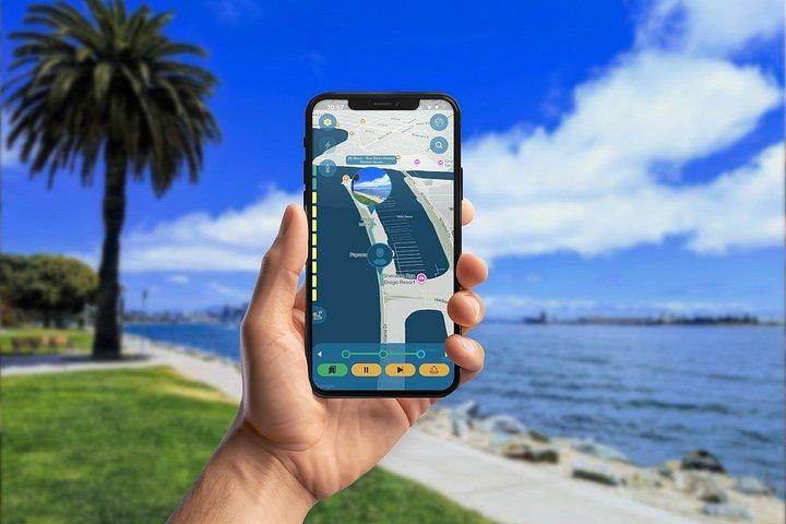 サンディエゴ太平洋海軍力GPSアプリウォーキングツアーモバイルゲーム