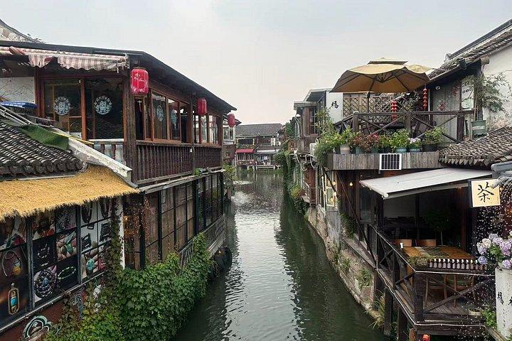 周家橋古鎮の都市部散策