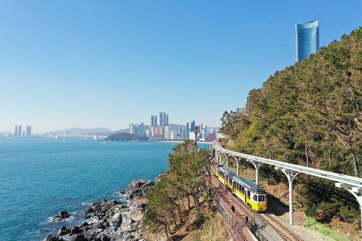 Busan Blueline Park Sky Capsule ou billet de train de plage