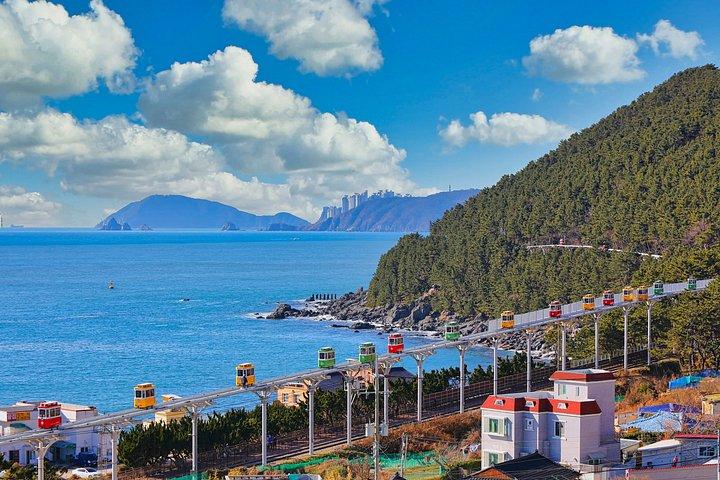 Busan Blueline Park Sky Capsule ou billet de train de plage