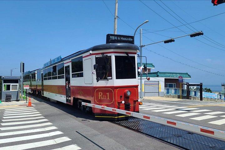 Busan Blueline Park Sky Capsule ou billet de train de plage