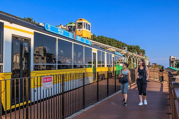 Busan Blueline Park Sky Capsule ou billet de train de plage