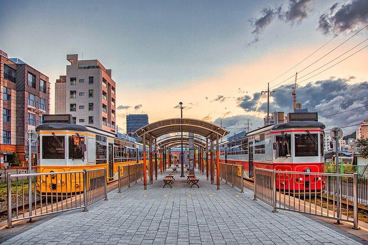 Busan Blueline Park Sky Capsule ou billet de train de plage