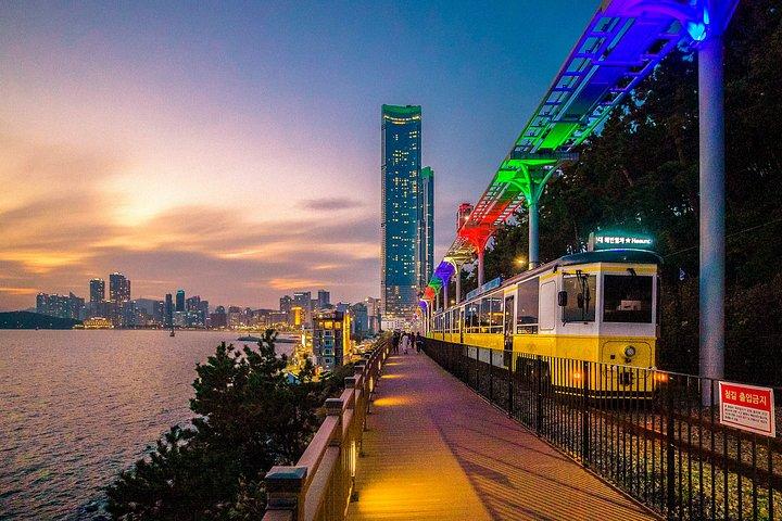 Busan Blueline Park Sky Capsule ou billet de train de plage