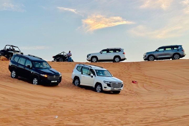 Dubai Desert Safari with BBQ Dinner Camel Ride and Hotel Pickup