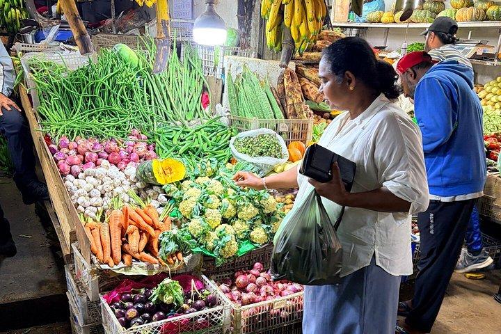 ヌワラエリヤ：市場訪問付きスリランカ料理教室