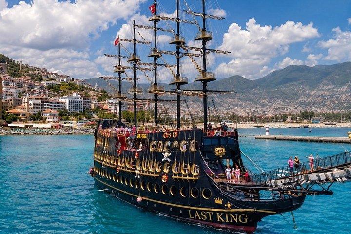Last King Alanya Pirate Boat Trip - Free Drinks, Alcohol Included