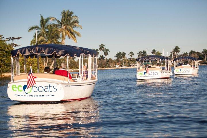 Privat miljövänlig solnedgångskryssning i Fort Lauderdale, dag eller natt