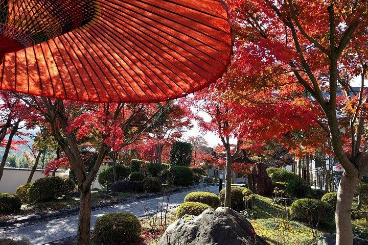 わたらせ渓谷鐵道で群馬紅葉ツアー