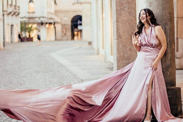 Veneza: Vestido voador