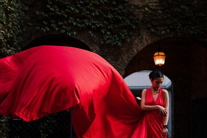 Veneza: Vestido voador