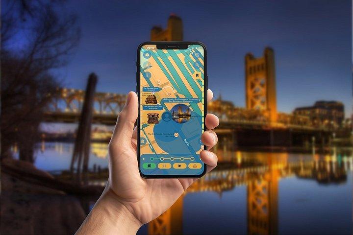 サクラメント鉄道GPSアプリウォーキングツアーモバイルゲーム