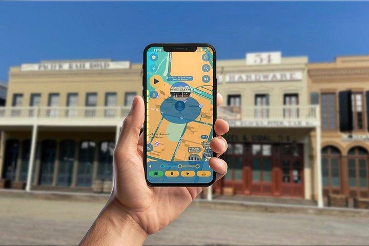 サクラメント鉄道GPSアプリウォーキングツアーモバイルゲーム