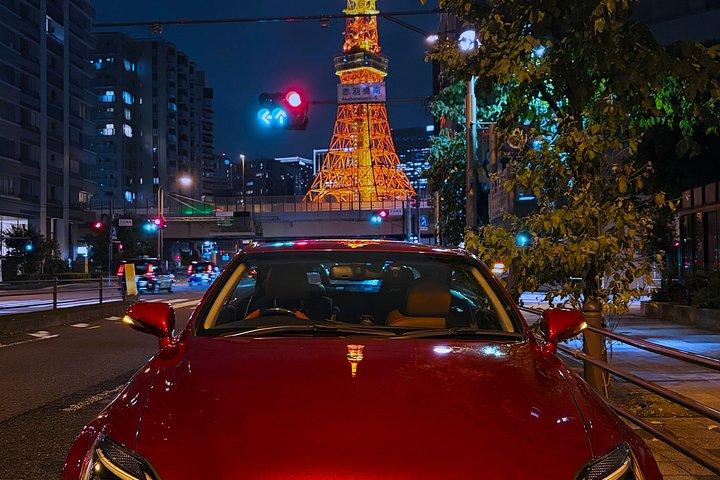 [発売価格]東京ナイトフォトツアー：レクサスオープンカー