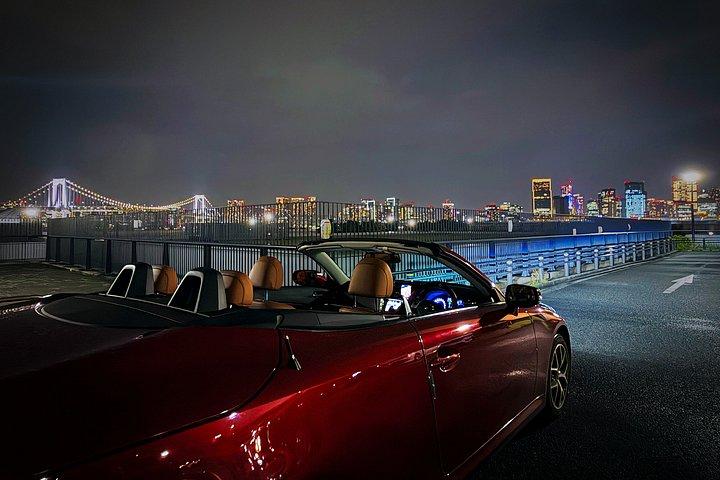 [発売価格]東京ナイトフォトツアー：レクサスオープンカー