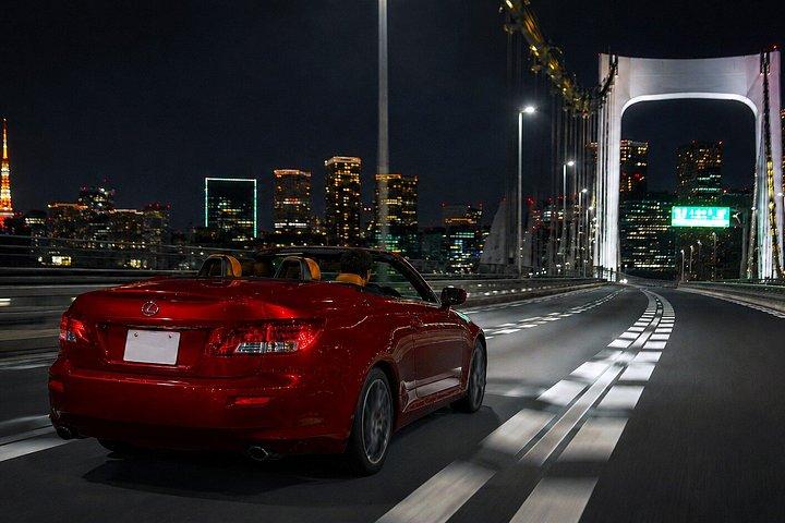 [発売価格]東京ナイトフォトツアー：レクサスオープンカー