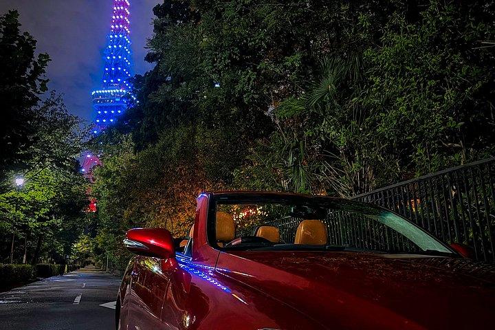 [発売価格]東京ナイトフォトツアー：レクサスオープンカー