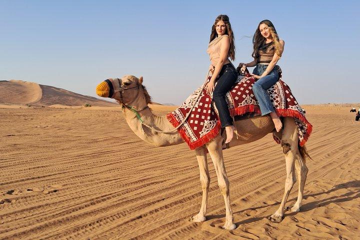 Dubai Morning Safari with 25 Mints Camel ride & Sand Boarding