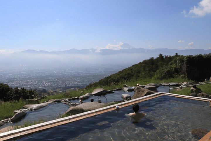 温泉とアウトレット付き東京富士山プライベート日帰り旅行から